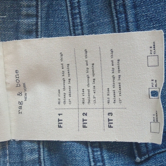 Rag & Bone 36x32 Jeans - Picture 9 of 11